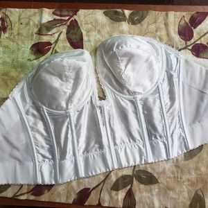 Lady Marlene strapless lowback longline plunge bra